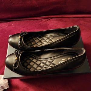 Cole Haan Tali Grand Wedge 40 Black Patent Size 7.5B New w/Box